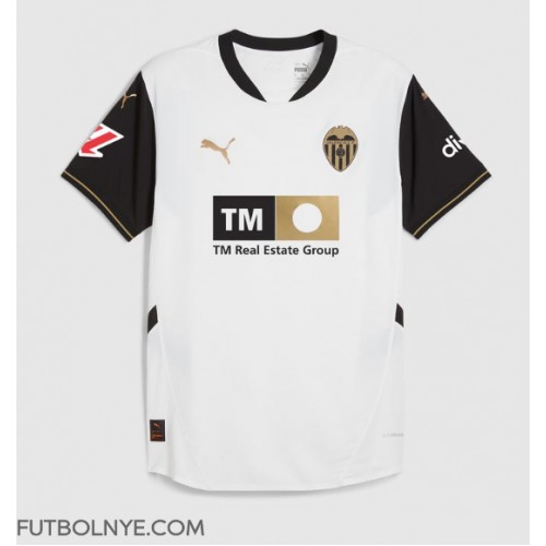 Camiseta Valencia Primera Equipación 2024-25 manga corta